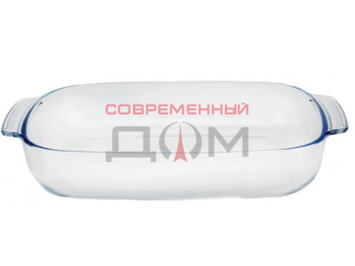 Форма для запекания Kelli KL-3210 стеклянная, 2,0л, 30*20